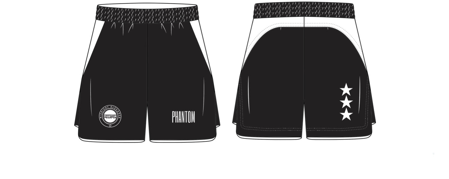 Yin shorts (black)