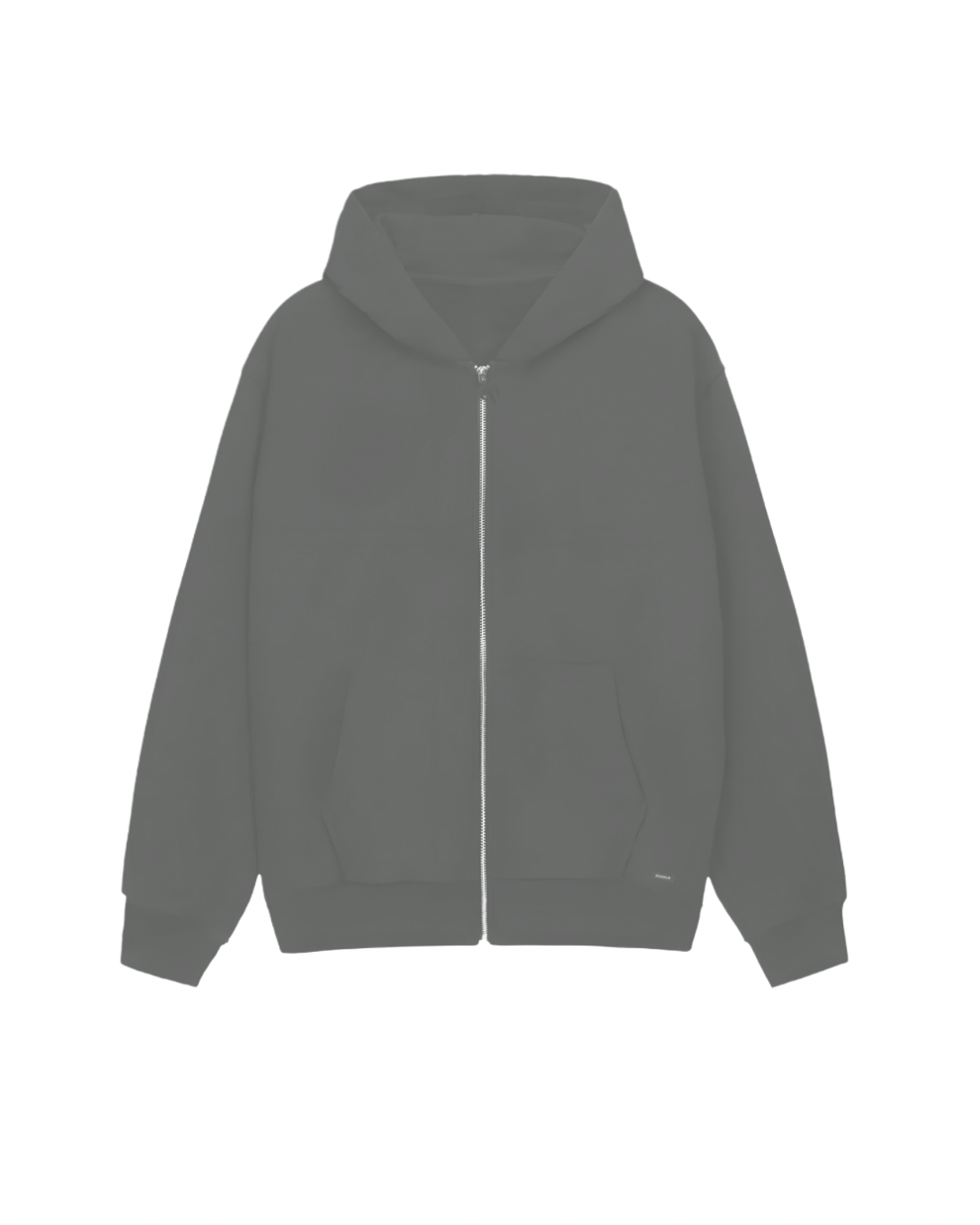 Dark Gray Zip-Up