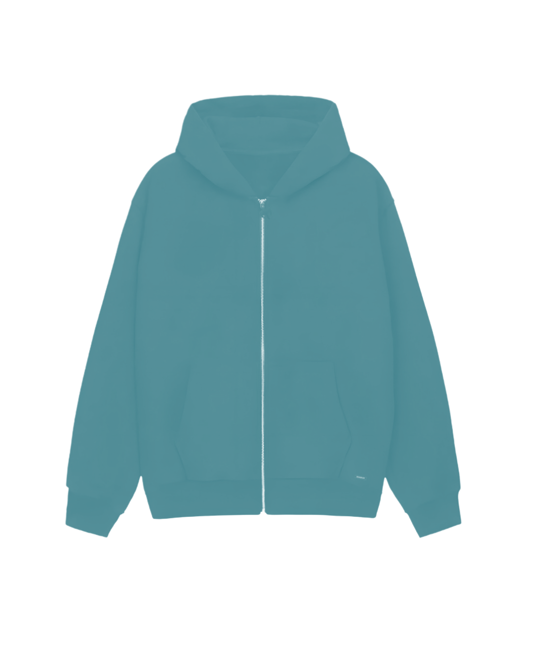 Turquoise Zip-Up