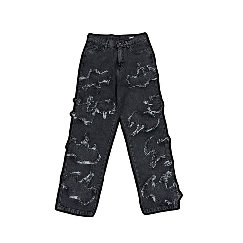 Black Washed Ghost Denim