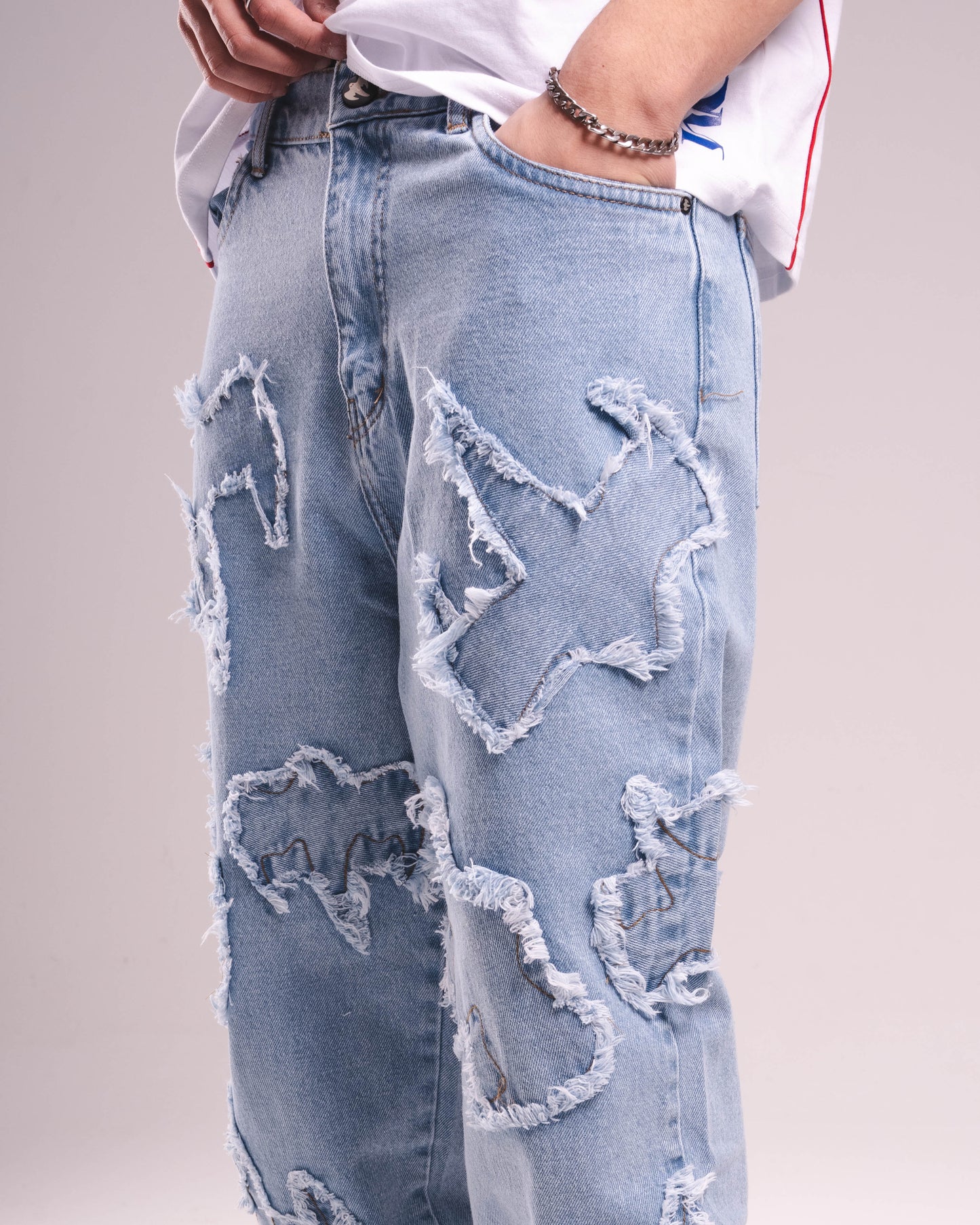 Light Blue Ghost Denim
