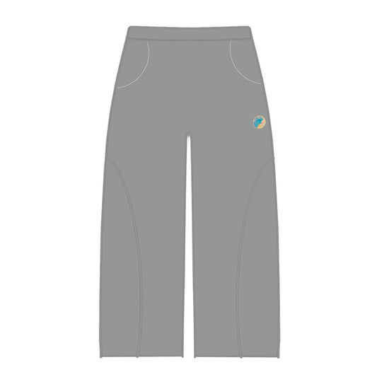 Reflective grey sweatpants