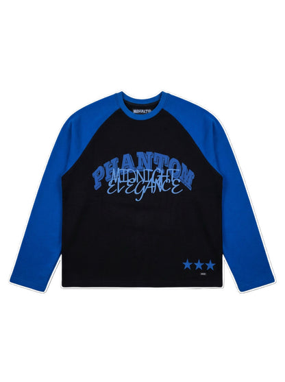 Blue Sleeve Crewneck
