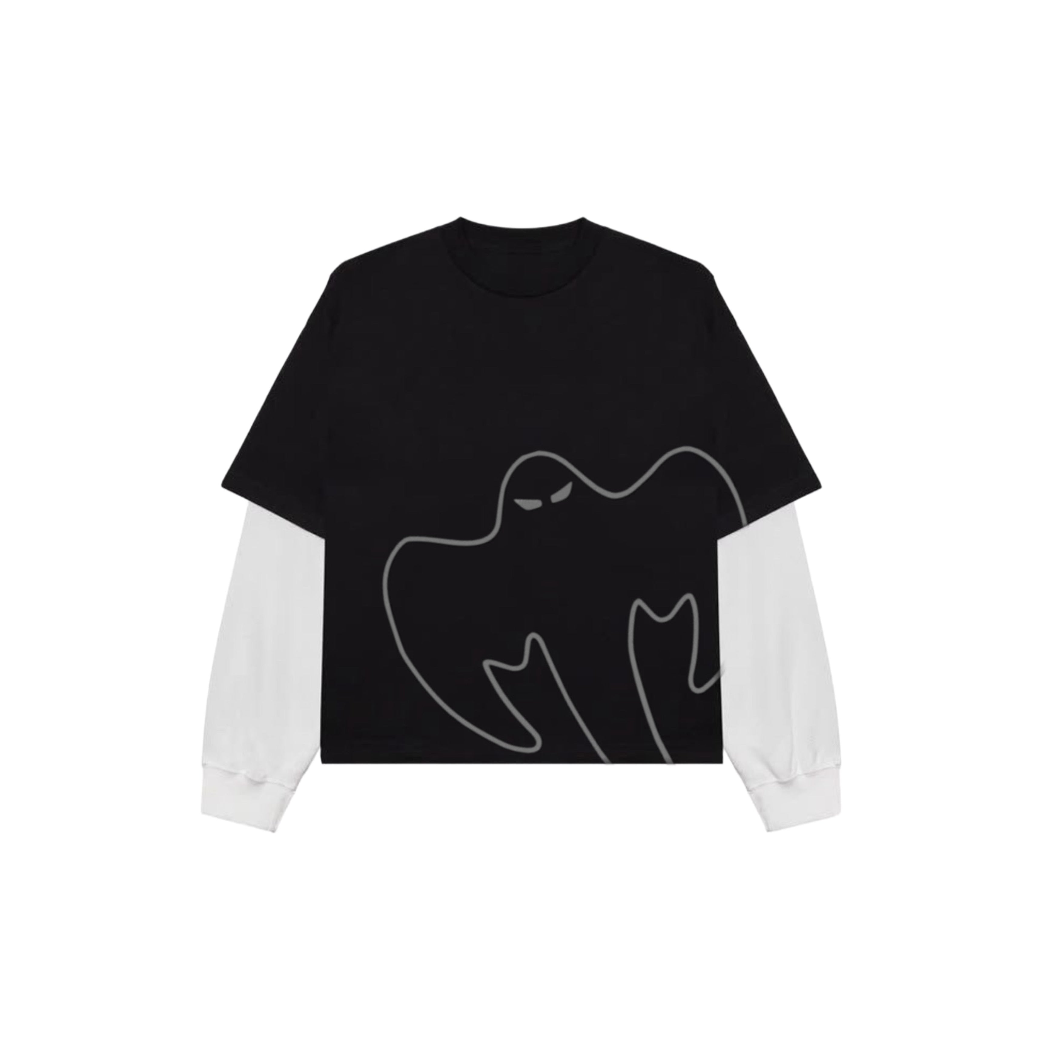 GHOST layer black tee