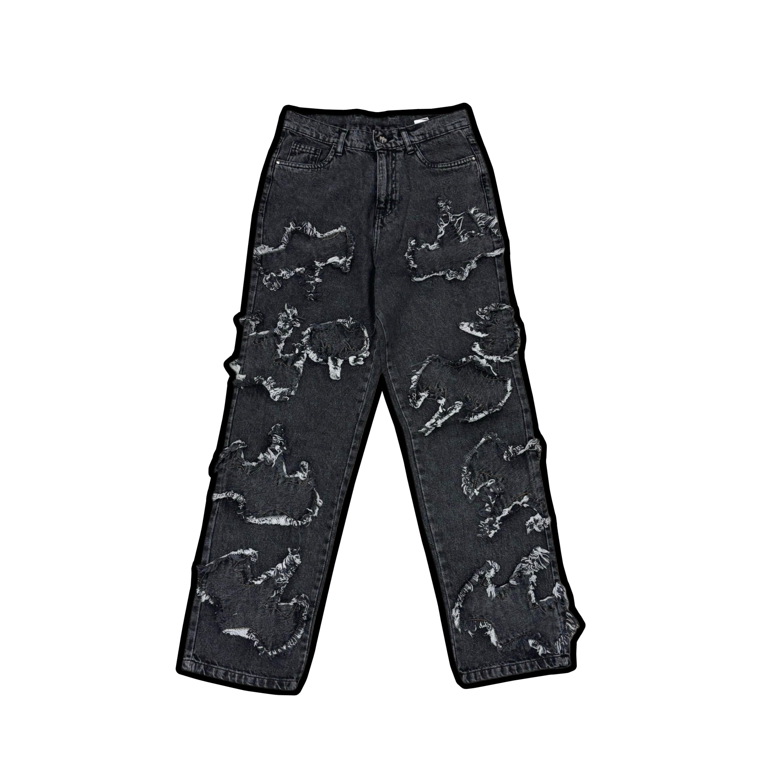 Black Washed Ghost Denim