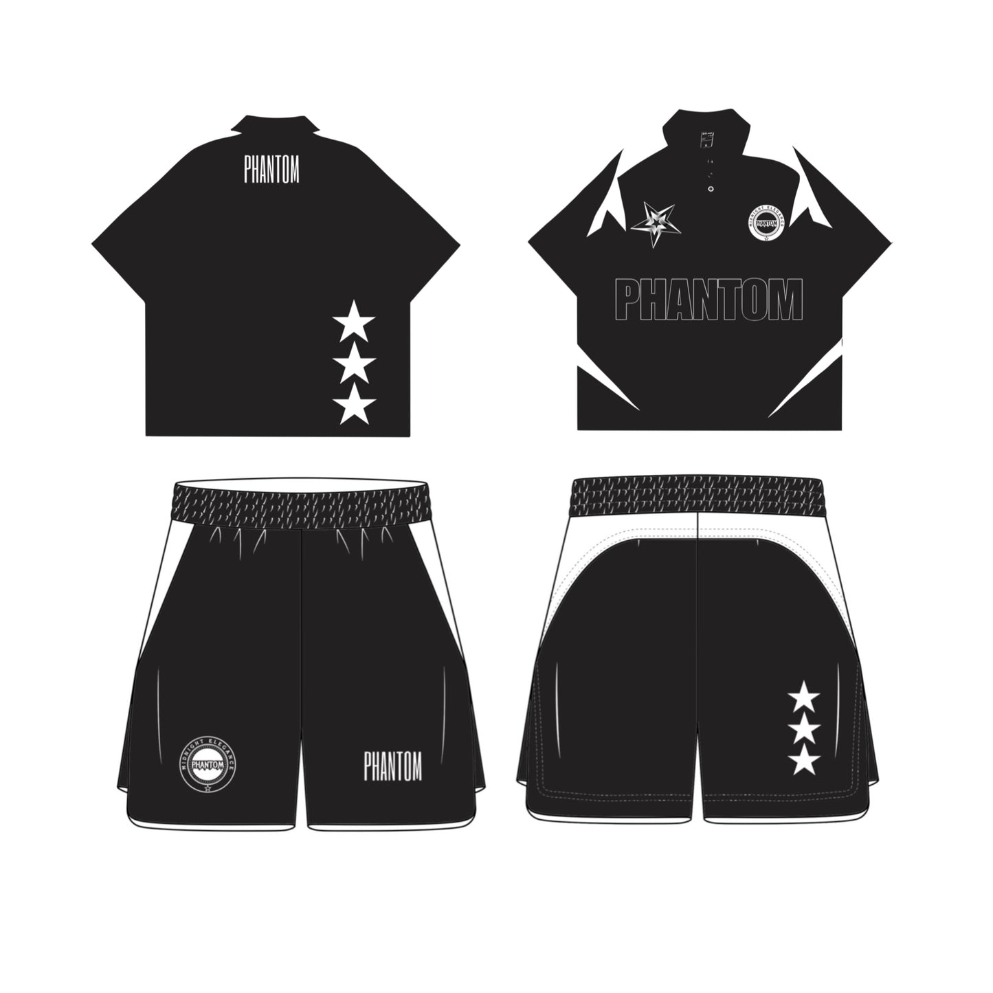 Yin set (black)