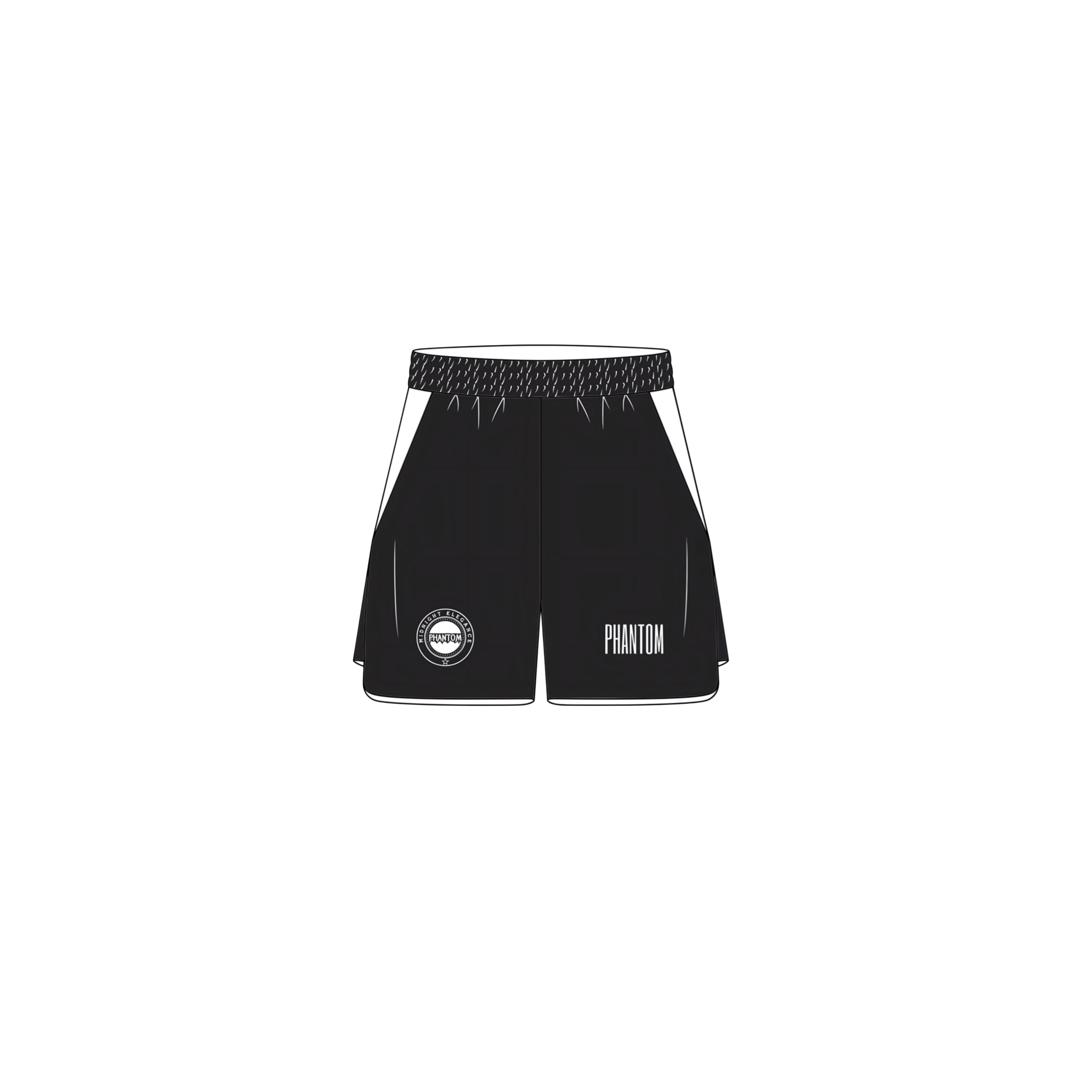 Yin shorts (black)