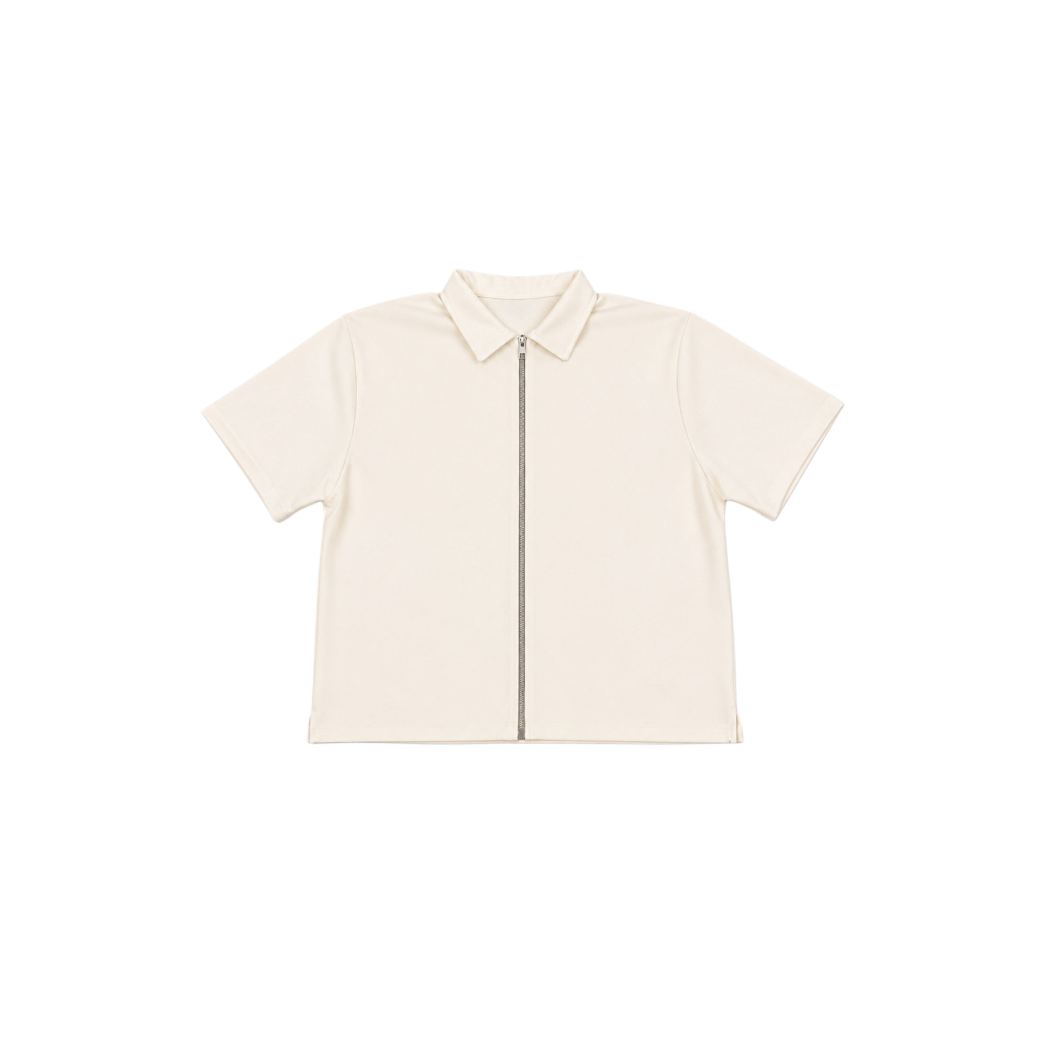 Off-White Zip-Up Shirt