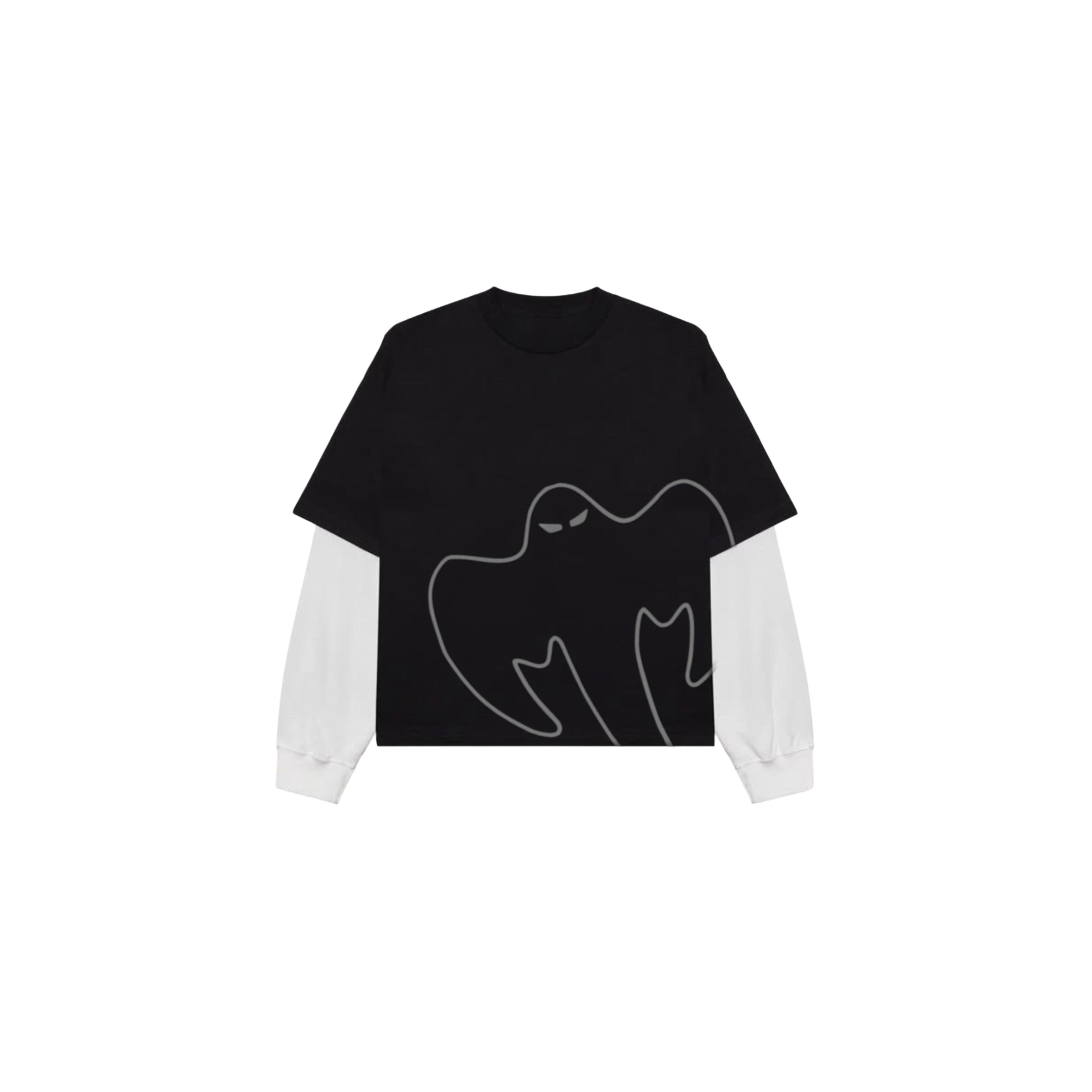 GHOST layer black tee