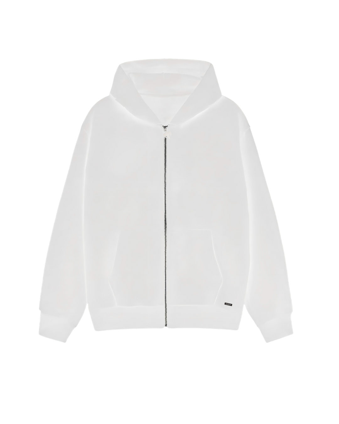 White Zip-Up