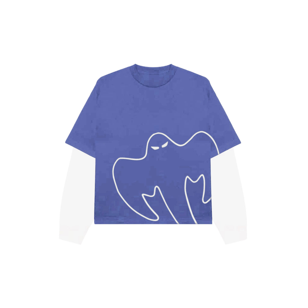 GHOST layer blue tee