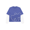 GHOST layer blue tee