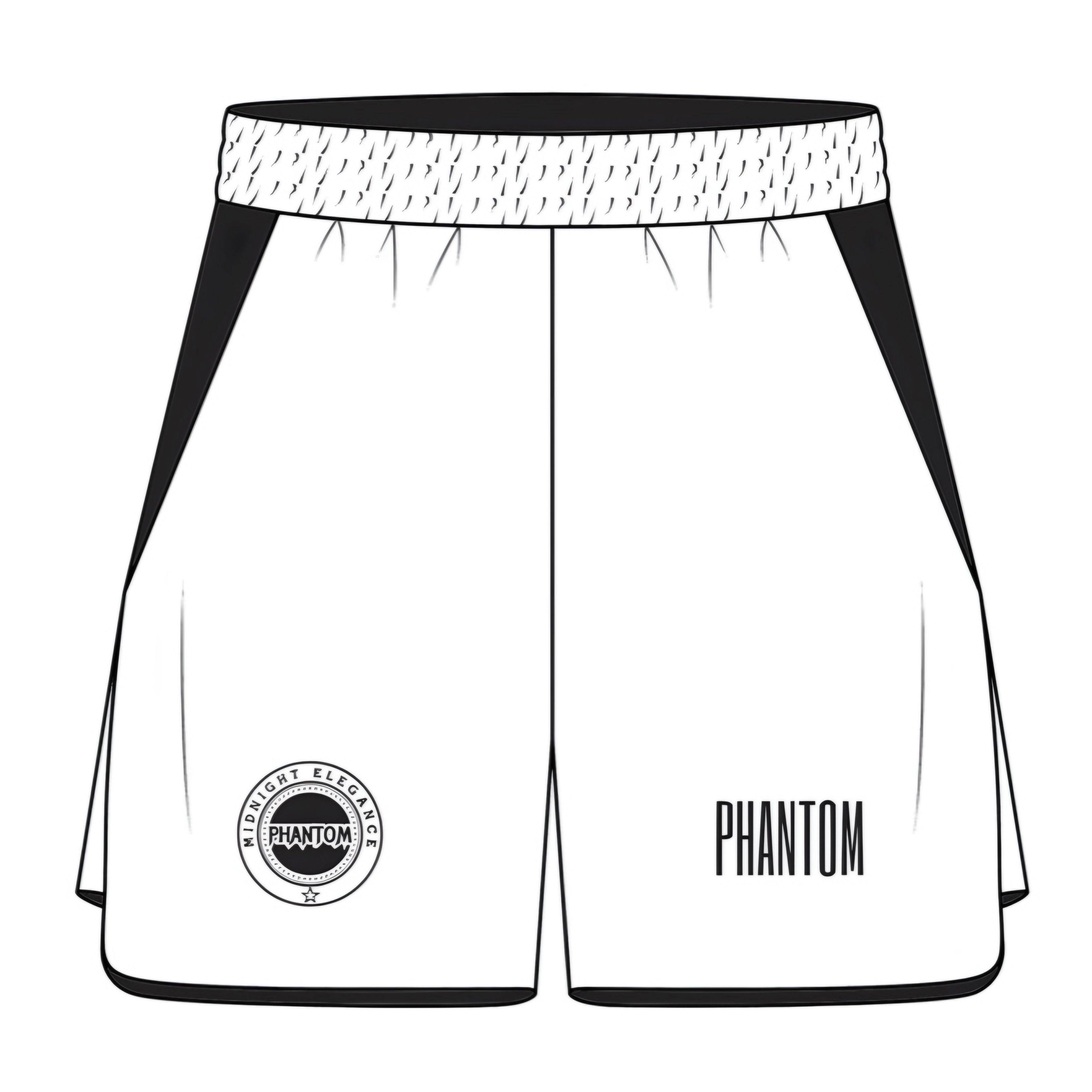 Yang shorts (white)