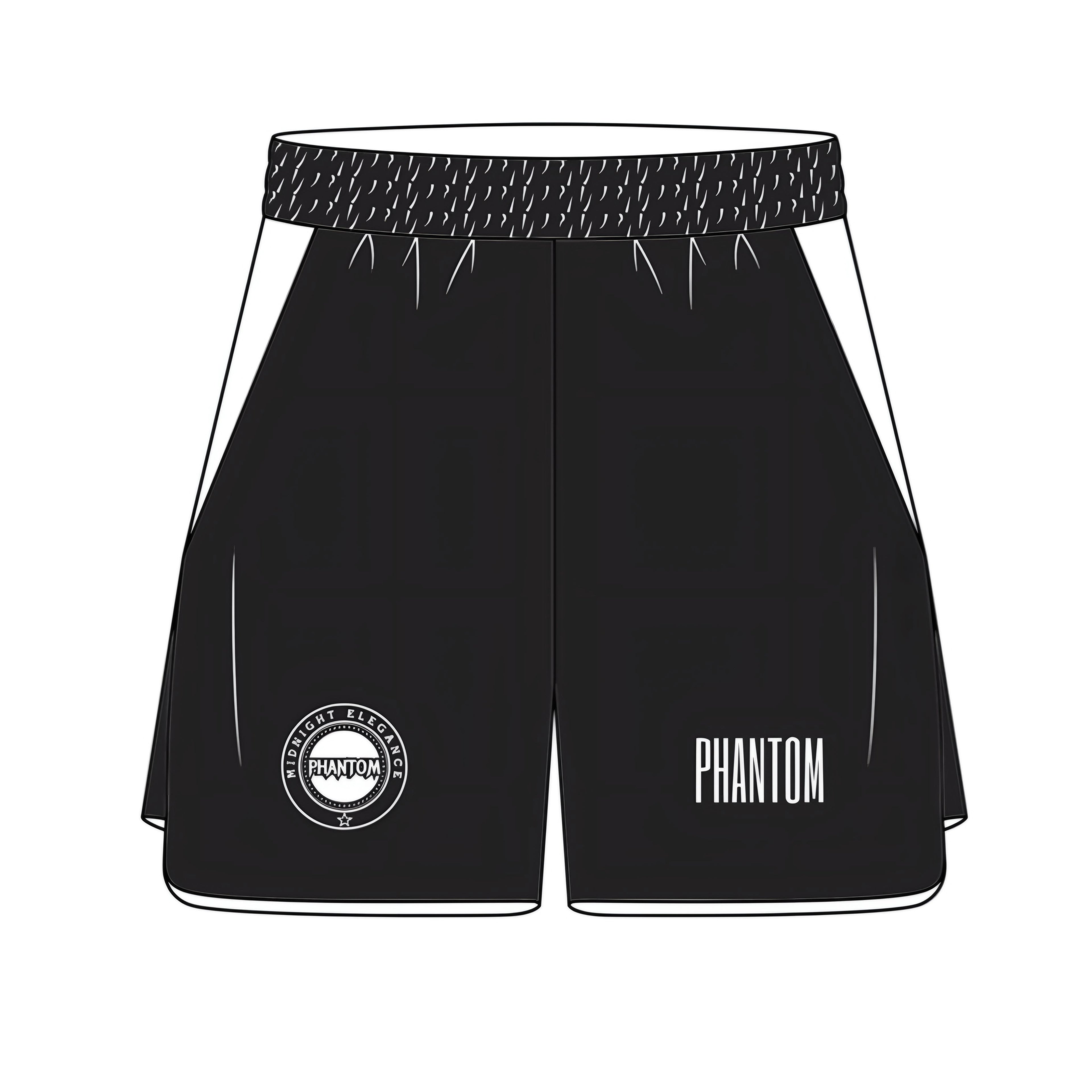 Yin shorts (black)