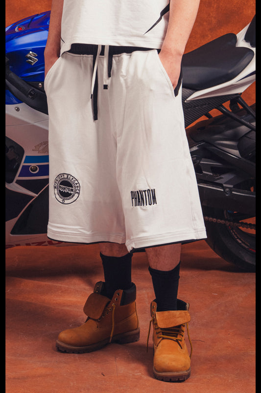 Yang shorts (white)
