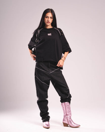 PHNTM WRLD black tee