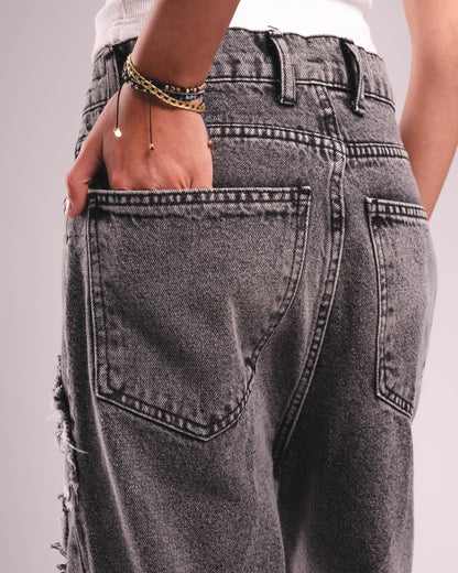 Black Washed Ghost Denim